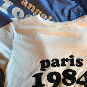 Two Brandy Melville Tees